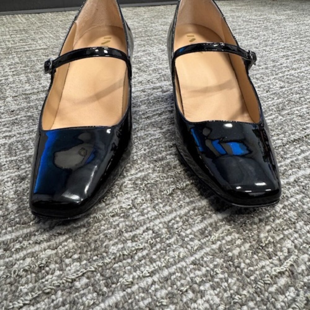 Inez Celine (mary jane style) in Black Patent - Picture 5 of 5